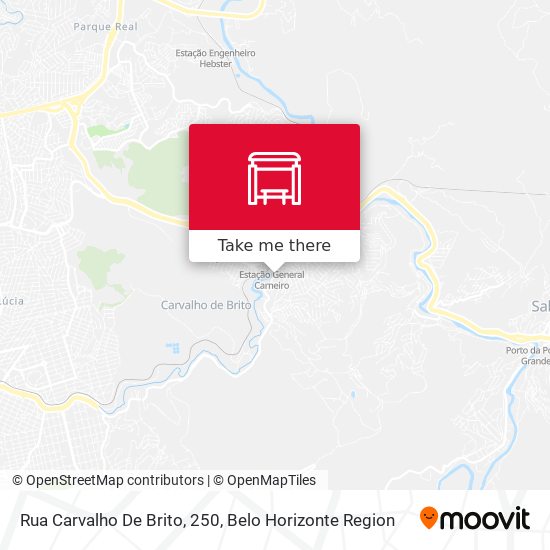 Rua Carvalho De Brito, 250 map