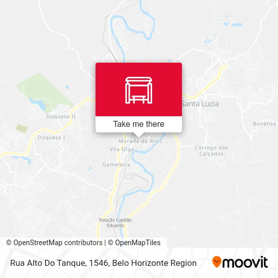 Rua Alto Do Tanque, 1546 map