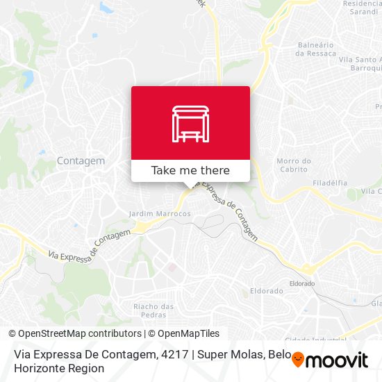 Via Expressa De Contagem, 4217 | Super Molas map