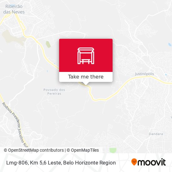 Lmg-806, Km 5,6 Leste map