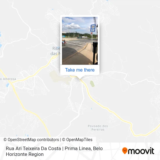Rua Ari Teixeira Da Costa | Prima Linea map