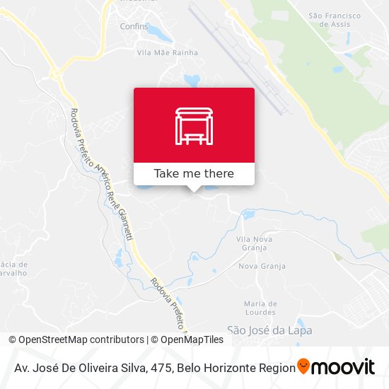 Av. José De Oliveira Silva, 475 map