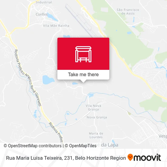 Rua Maria Luísa Teixeira, 231 map