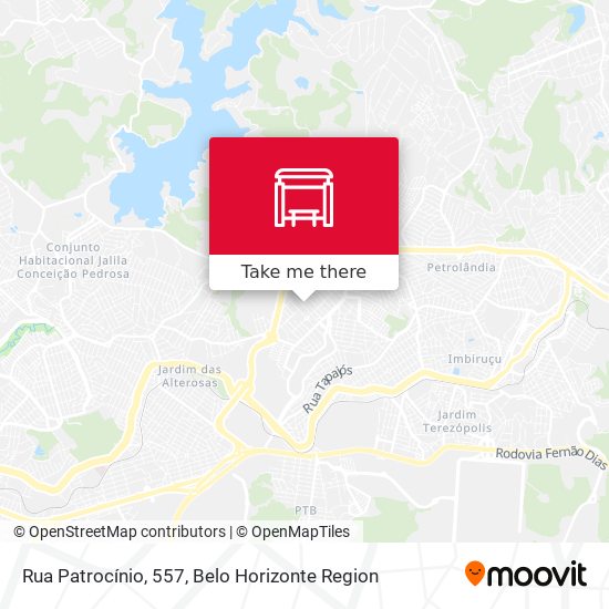 Rua Patrocínio, 557 map