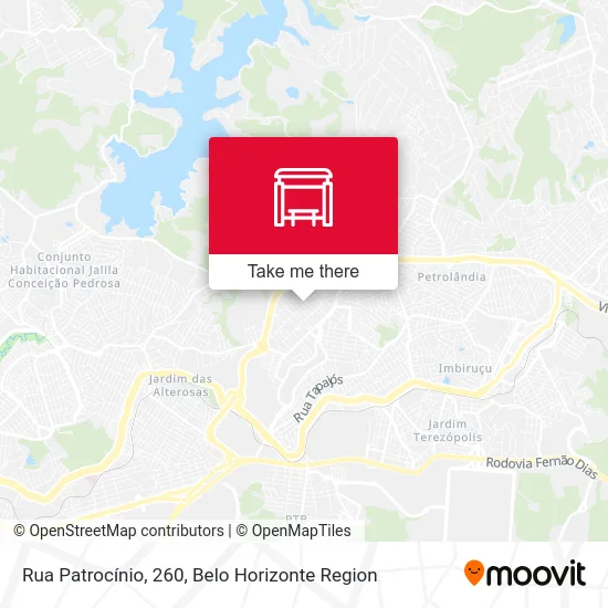 Rua Patrocínio, 260 map