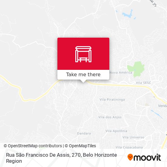 Rua São Francisco De Assis, 270 map