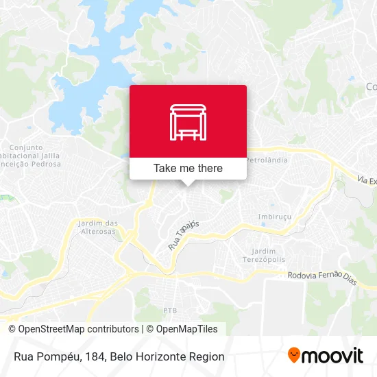 Rua Pompéu, 184 map