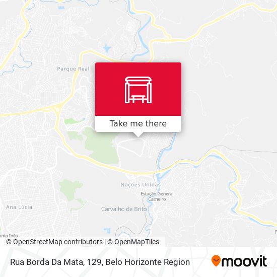 Rua Borda Da Mata, 129 map