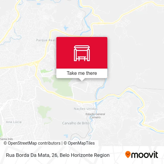 Rua Borda Da Mata, 26 map
