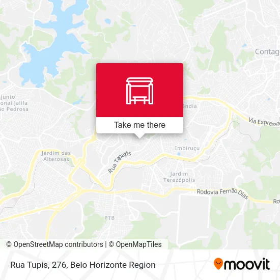 Rua Tupis, 276 map