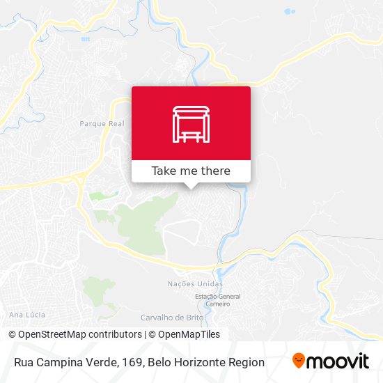 Rua Campina Verde, 169 map