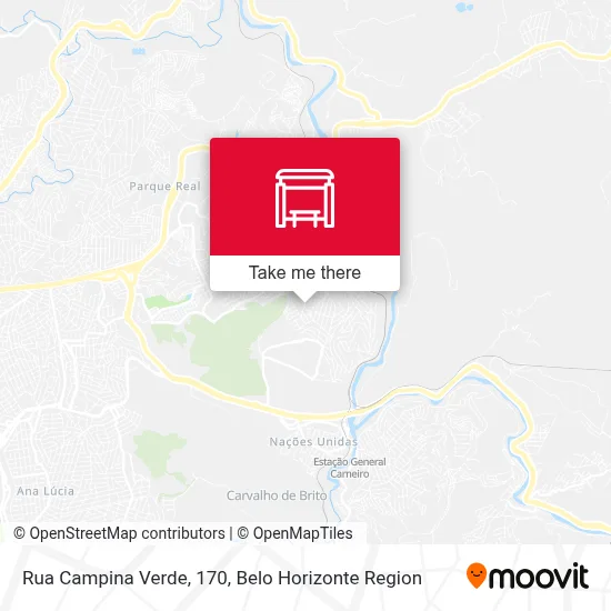 Rua Campina Verde, 170 map