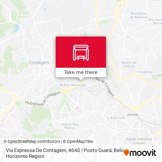 Via Expressa De Contagem, 4640 | Posto Guará map