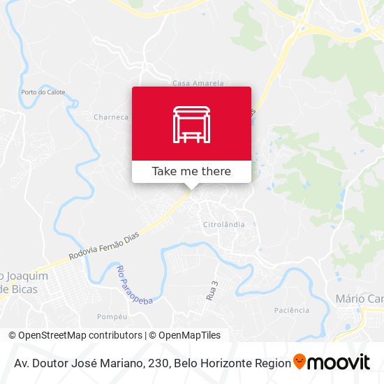 Av. Doutor José Mariano, 230 map
