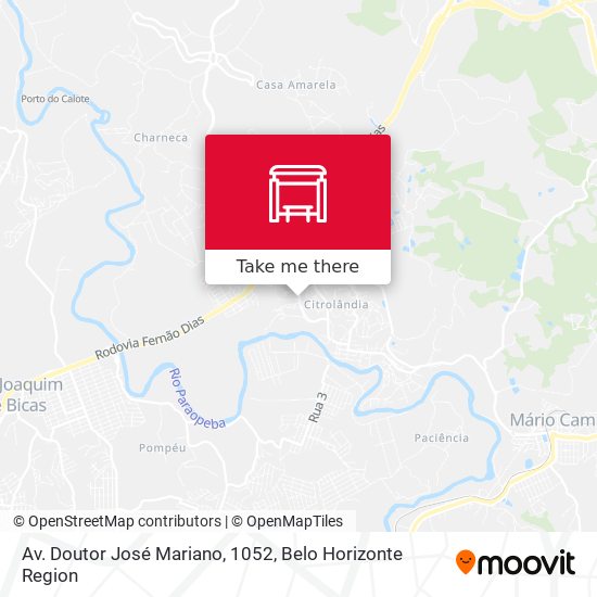 Av. Doutor José Mariano, 1052 map