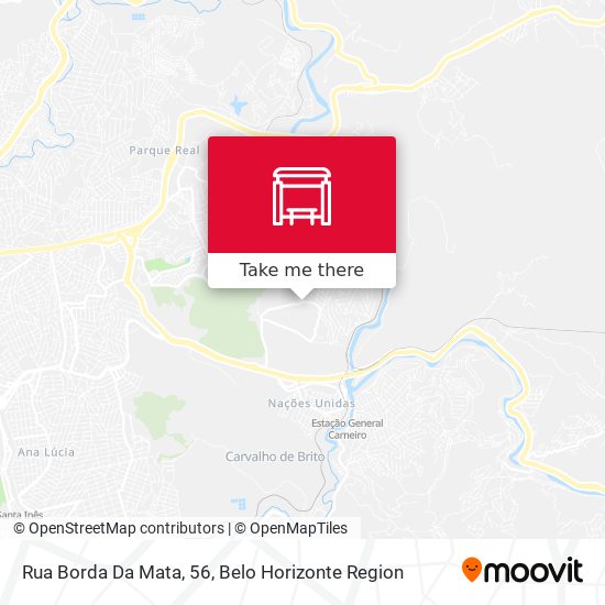 Rua Borda Da Mata, 56 map