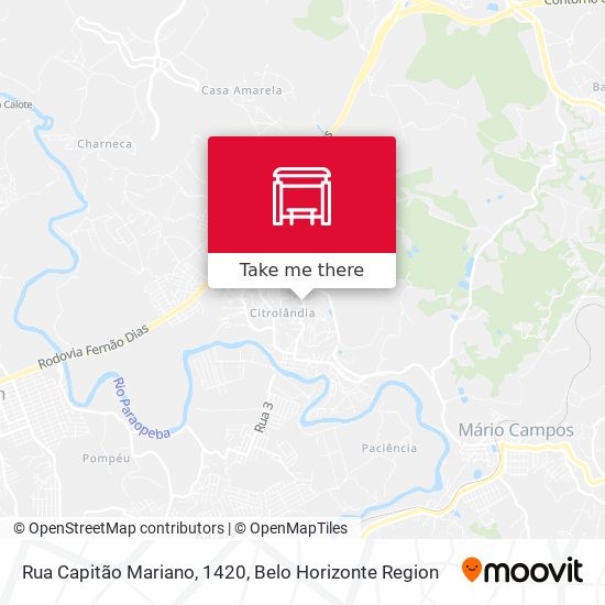 Rua Capitão Mariano, 1420 map