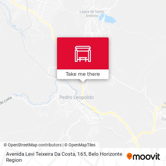 Avenida Levi Teixeira Da Costa, 165 map