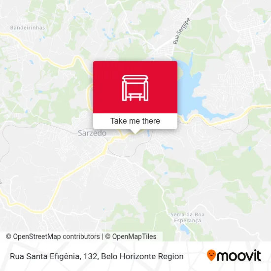 Rua Santa Efigênia, 132 map