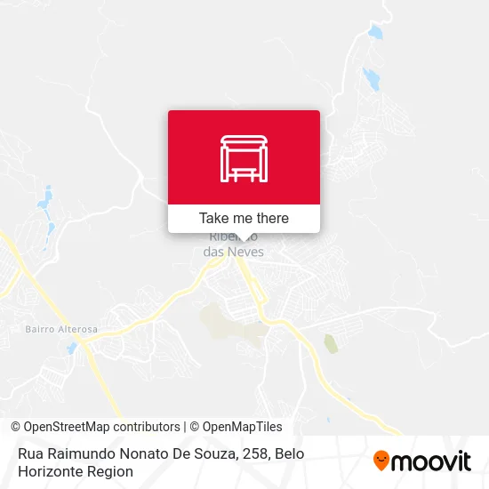 Rua Raimundo Nonato De Souza, 258 map