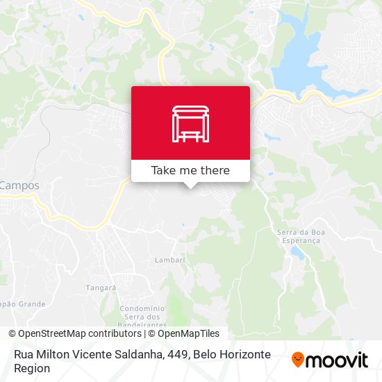 Rua Milton Vicente Saldanha, 449 map