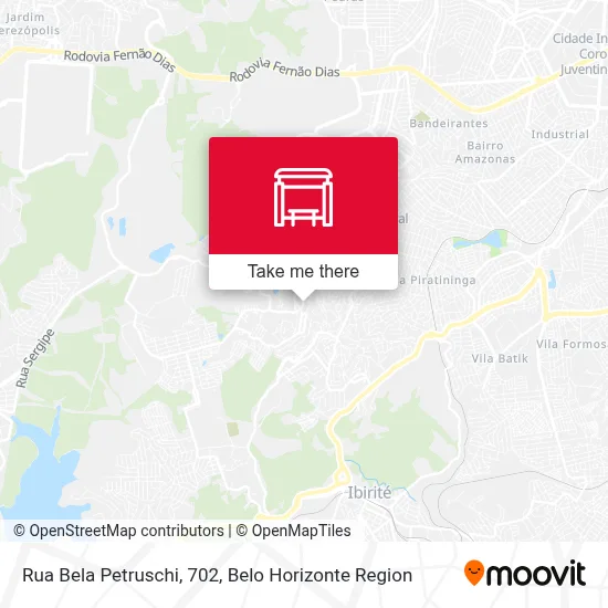 Rua Bela Petruschi, 702 map