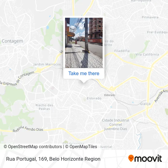 Rua Portugal, 169 map