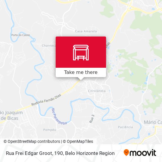 Rua Frei Edgar Groot, 190 map