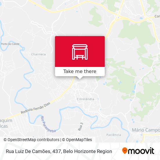 Rua Luiz De Camões, 437 map