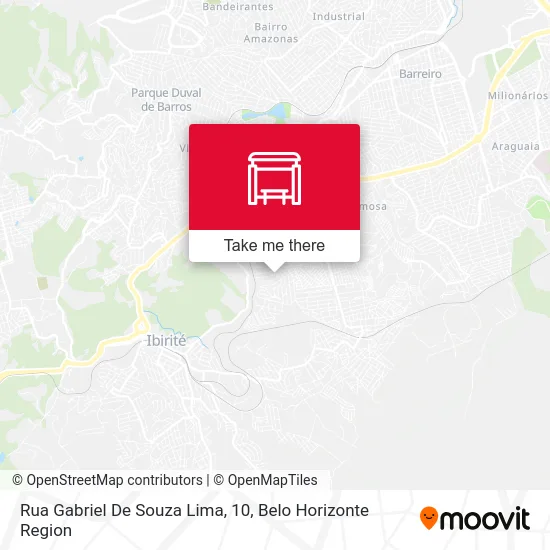 Rua Gabriel De Souza Lima, 10 map