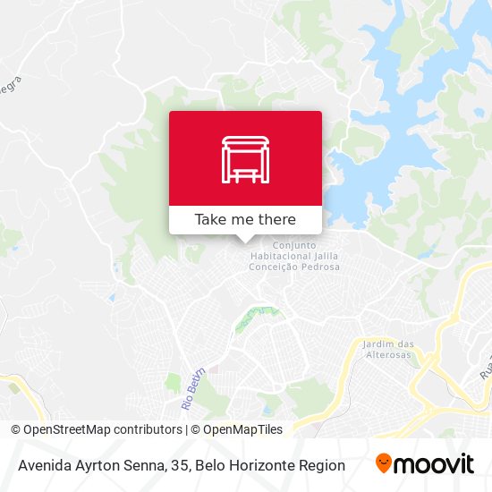 Avenida Ayrton Senna, 35 map