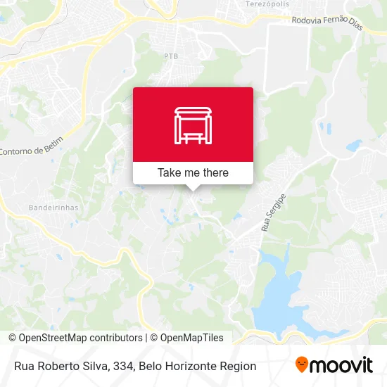Rua Roberto Silva, 334 map