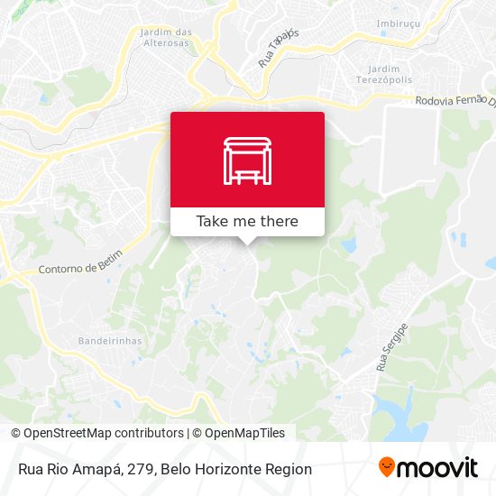 Rua Rio Amapá, 279 map