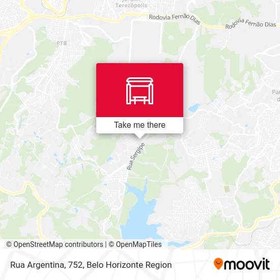 Rua Argentina, 752 map