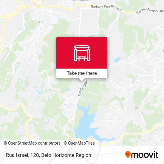 Rua Israel, 120 map
