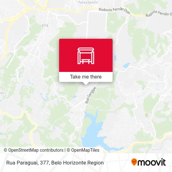 Rua Paraguai, 377 map