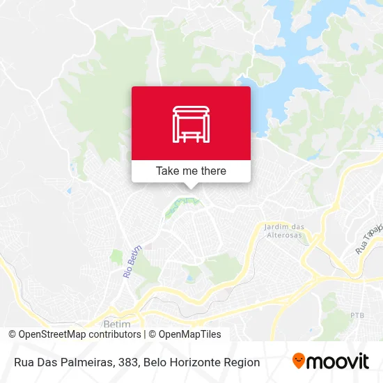 Rua Das Palmeiras, 383 map