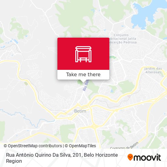 Rua Antônio Quirino Da Silva, 201 map