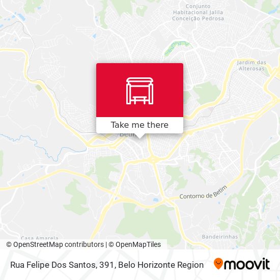 Rua Felipe Dos Santos, 391 map