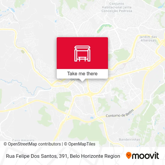 Rua Felipe Dos Santos, 391 map