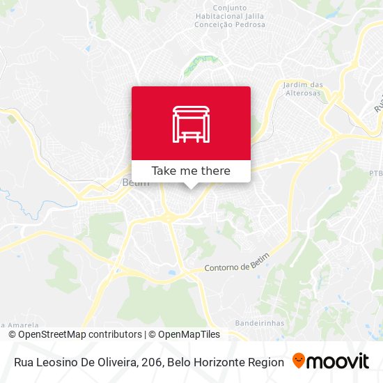 Rua Leosino De Oliveira, 206 map