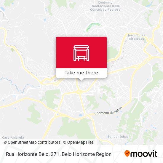 Rua Horizonte Belo, 271 map