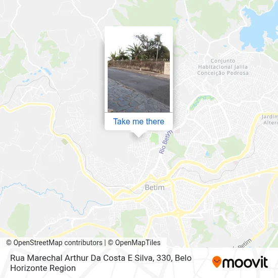 Rua Marechal Arthur Da Costa E Silva, 330 map