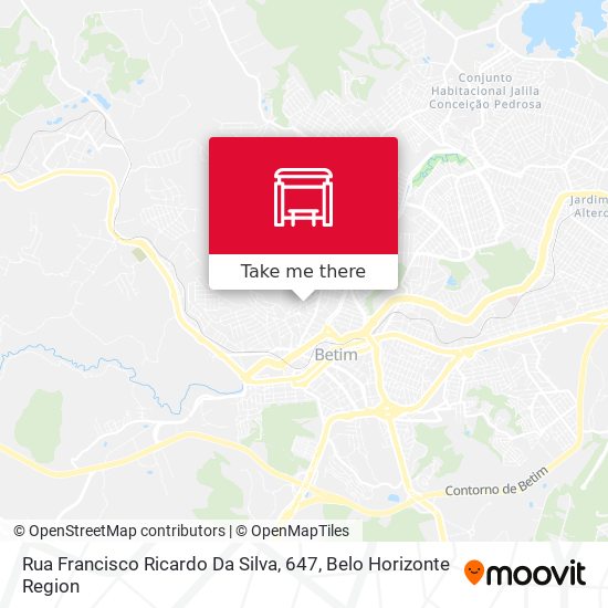 Rua Francisco Ricardo Da Silva, 647 map