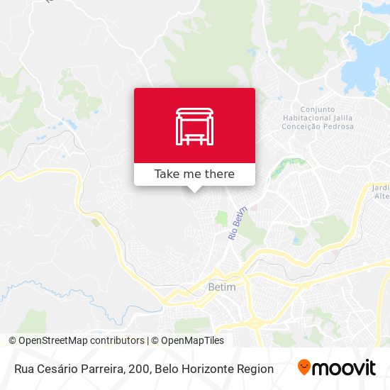 Rua Cesário Parreira, 200 map