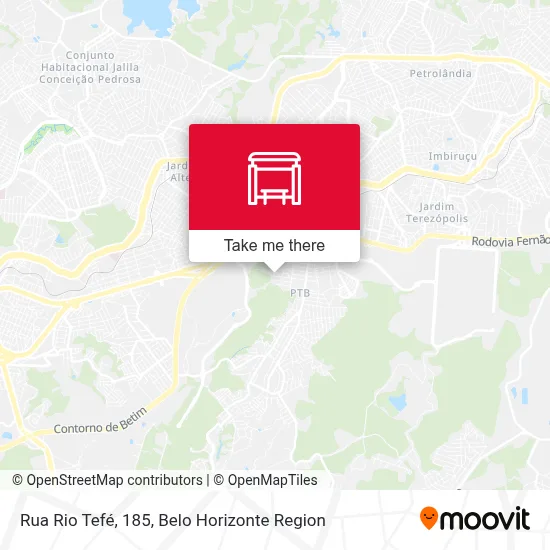 Rua Rio Tefé, 185 map
