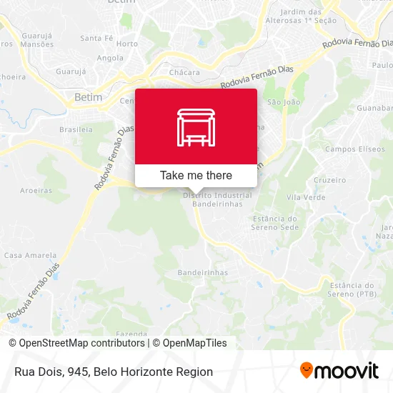 Rua Dois, 945 map