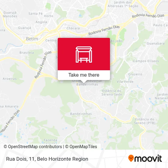 Rua Dois, 11 map