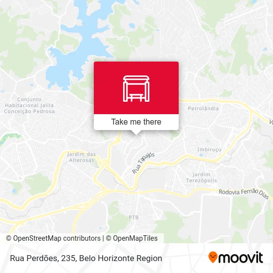 Rua Perdões, 235 map