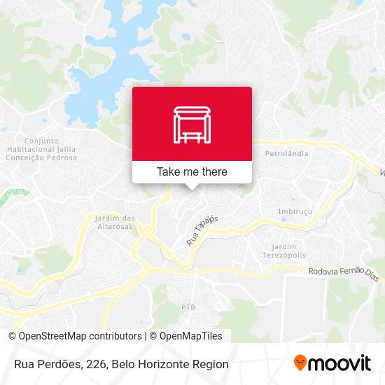 Rua Perdões, 226 map